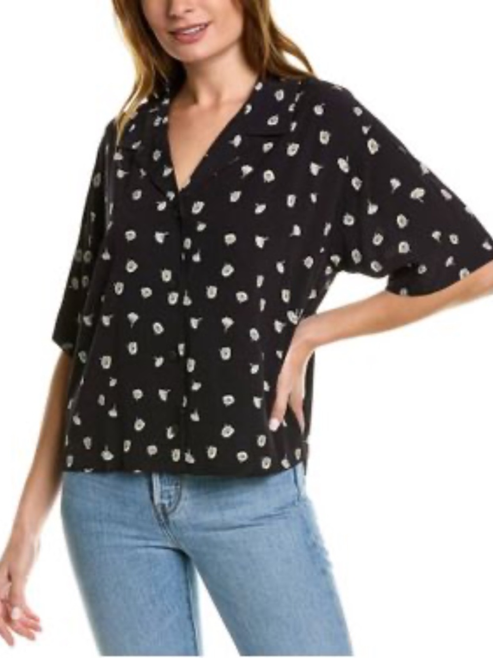 Rag & Bone Print Floral Shirt